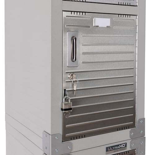Seville Classics UltraHD® 4-Door Stackable Locker Cabinet, Granite