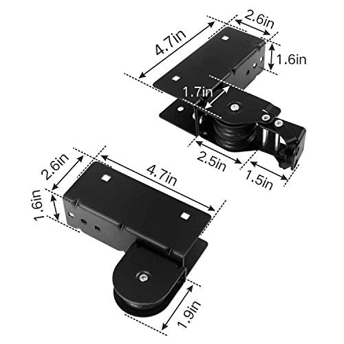 ASMSW Kayak Ceiling Storage Bike Ceiling Mount Kayak Hoist Lift Storage Garage Pulley System for Canoe Paddleboard Bike Ladder 100 lbs Capacity with Straps