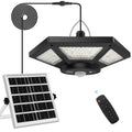 AEQ Solar Shed Light Indoor Outdoor Work in Daytime with Remote Control, 360° Lighting Waterproof Solar Indoor Lights with Motion Sensor/Timer/5 Modes for Home Garage Barn