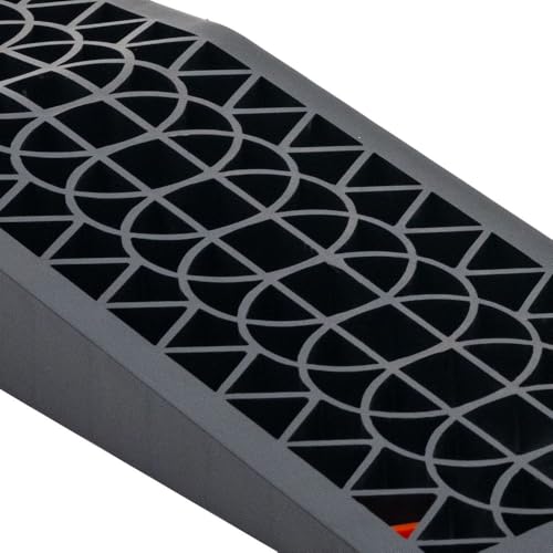 Low Car Ramps for Oil Change, 5,000 lb GAWR, 2.5" Lift, Black Widow