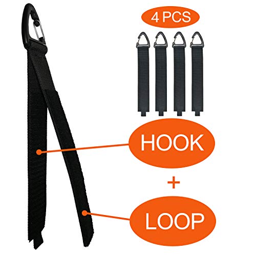 ZTSXLLIM Extension Cord Holder Organizer(4 Pack L), Extension Cord Hanger for Garage Organization and Storage, 16-Inch Heavy Duty Storage Straps, Garage Gadgets for Men