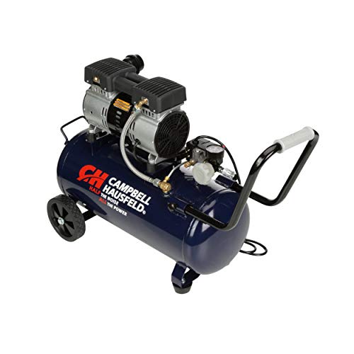 Campbell Hausfeld 8 Gallon Portable Air Compressor, 120V, 125 PSI, Oil‑Free