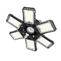 Aoretic LED Garage Lights 1 Pack -180W, 18000LM 6500K Led Shop Light with 6+1 Deformable Panels, Basement Barn Light Garages Ceiling Lights, E26/E27 for Garage, Warehouse, Shop