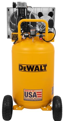 DEWALT 30 Gallon Portable Air Compressor with Max 175 PSI Electric, Oil Lube, Vertical