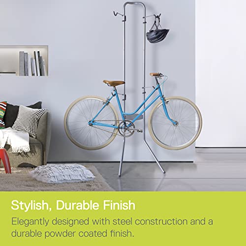 Delta Cycle Michelangelo 2 Bike Storage Rack - Gravity Fully Adjustable Bike Storage Garage For Road, MTB, and Hybrid Bicycles - Vertical Bike Rack Holds Up To 80 lbs