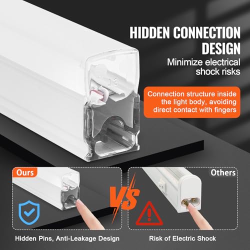 VEVOR Hexagon Garage Lights, 66300LM, 6500K 15 Grid Systems Honeycomb Hexagonal Garage LED Lights, DIY Cool White Car Detailing Ceiling Lighting Bright Shop Light for Gym Basement Workshop