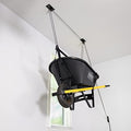 StoreYourBoard Wheelbarrow Ceiling Hoist, Essential Garage Storage Pulley System (8 ft - 10 ft Ceiling)