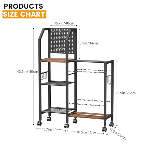 Fishing Rod Holders for Garage, Convenient Pegboard with 14 Long Utility Hooks, Fishing Rod Rack Up to 16 Rods, 3 Tier Fish Pole Stand with Fishing Reel Holders & 8 Hooks for Fishing Gear Accessories