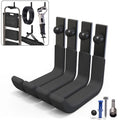 SunVFaFa 4 Pack Garage Storage Hooks, Ladder Hangers, Steel Wall Mount Hooks, Utility Hooks for Hanging Heavy Duty Shed Tools, Ropes, Garden Hoses, Shovel, Bulk Items, etc.（88lbs, 4Inch）