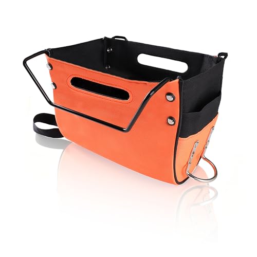 GAQUECY Ladder Cargo Hold Tool Pouch, Ladder Tool Holder Giant Ladder Too Bag compatible with Little Giant Ladders(15040-001) Wide Mouth Organizer for Construction, DIY & Home Repair Accessories