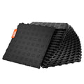 VEVOR Garage Floor Tiles 12 x 12 x 0.53 inch, Interlocking Design Ease of Installation Double-Sided Texture Non-Slip Sturdiness, for Garages, Basements, Repair Shops, Black, 50 Pack