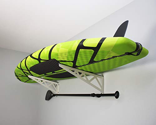 SafeRacks Paddleboard Rack - White (24")