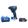 Kobalt XTR 24-Volt Max 1/4-in Variable Speed Brushless Cordless Impact Driver (1-Battery Included)