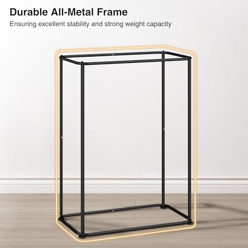STO STO Ball Storage Basket, Wall-Mounted or Freestanding Garage Ball Organizer Holder, Holds up to 15 Balls, Sports Equipment Organizer with Elastic Front Access for Garage, Gym, Playroom, Black