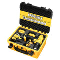 Case for Cordless Drill/Impact Driver Set - Waterproof Hard Tool Box for Dewalt Taladro, Power Tool Kit Bag for Drill Set | Impact Driver/Battery/Charger