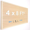 [8x4 Ft²] PVC Slat Wall Paneling, Adjustable Slatwall Panels with Coupling Structure, Slatted Wall Panel System with Customizable Storage Options, DIY Cutting & Easy-to-Install Slatwall Board Shelves
