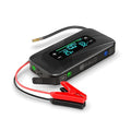 Halo Bolt Ultimate 3 Portable Car Battery Jump Starter | 130 PSI Air Compressor, 55.5Wh USB Power Bank, Large Display, Emergency Floodlight & Charger, Jumps Cars SUVs & Trucks, Inflates Tires — Black