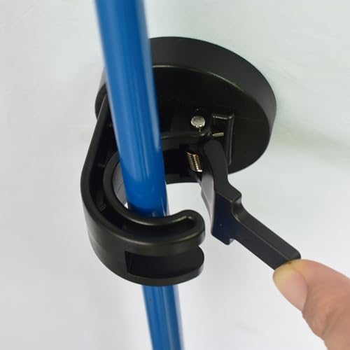YYST Magnetic Fishing Rod Car Stand, Portable Outdoor Vertical or Horizontal or Over-Head Van Truck Boat Vehicle SUV Garage Door Fly Fishing Rod Pole Storage Rack Holder (2)