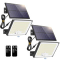 Gusicil Solar Lights Outdoor, Solar Motion Sensor Flood Lights 2Pack