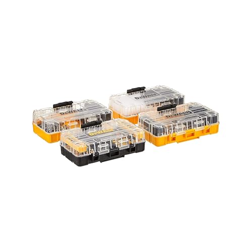 DEWALT Screwdriver Bit Set, 100 Pc Impact Driver Bit Set with Drill Bits, Magnetic Holder and Nut Drivers, FlexTorq Impact Ready, ToughCase Included (DWA2FTS100)