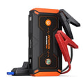 Powrun P-ONE Jump Starter, 2000A Portable Jump Box - Car Jump Starter Battery Pack for up to 8.0L Gas and 6.5L Diesel Engines, 12V Battery Jump Starter with Carry Case (Orange)