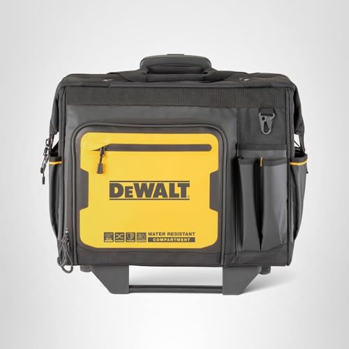 DEWALT 18 Inch Rolling Tool Storage Bag with 27 Pockets (DWST560107)