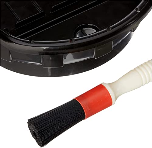 Big RED AXH-PPW5GR Torin 5 Gallon Capacity Portable Plastic Automotive Parts Washer Cleaner to Degrease Small Parts and Tools, Black