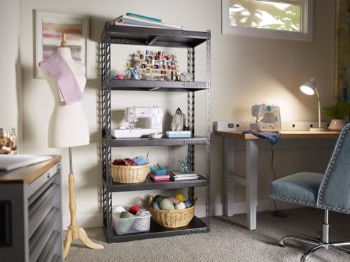 Gladiator 36" Wide EZ Connect Rack with Five 18" Deep Shelves, GARK365TGG