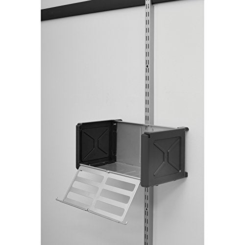 Rubbermaid FastTrack Rail Access Bin Garage Organization Bin for Sports Equipment/Gardening Supplies/Shed/Home/Garage/Item Storage