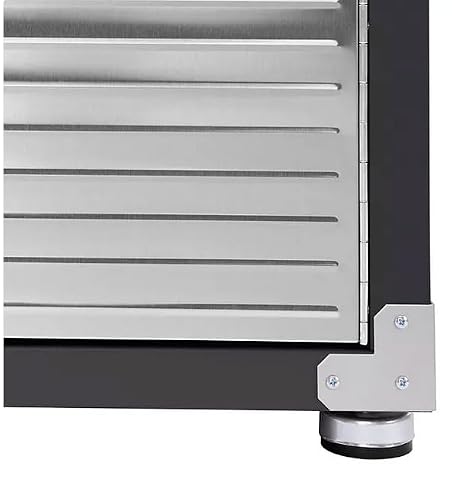 Heavy-Duty Commercial Storage Cabinet (Satin Graphite Black, 48" W x 24" D x 72" H)