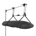 Hikeen Ceiling Hoist for Cargo Box, Heavy Duty Garage Storage Lift Pulley System Holds Up to 150 lbs Capacity, Fits 10-14 Foot Tall Garage Ceilings