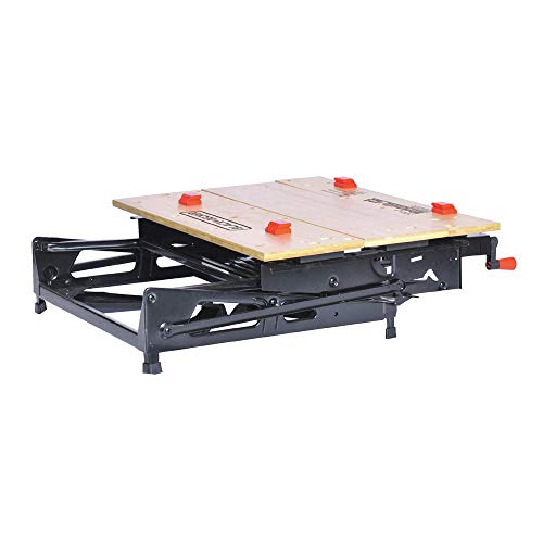 BLACK+DECKER Portable Workbench, Workmate Folding Workbench, 550 lb. Capacity with Clamps for Woodworking (WM425-A)