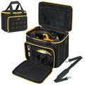 Tool Bag Compatible with DEWALT 20V MAX Circular Saw DCS391B/DCS565B, Milwaukee M18 2630-20, Tool Storage Case with Battery Compartment & Blade Organizer, Portable Design, Case Only