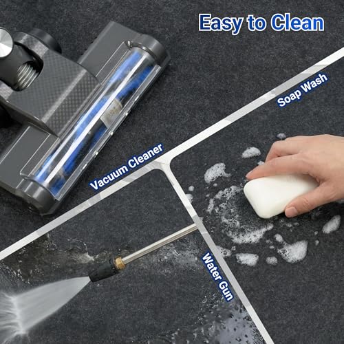 FLEXIMOUNTS 4'11" x 3' Garage Floor Mat Oil Spill Mat, Waterproof Garage Flooring for Cars & SUVs,Absorbent, Slip-Resistant, Quick Dry Carpet Fabric