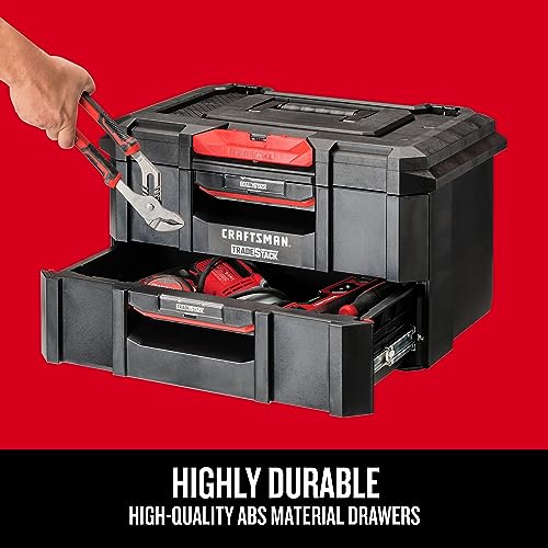 CRAFTSMAN TRADESTACK Tool Box, Tool Organizer, Drawer Unit (CMST21404)