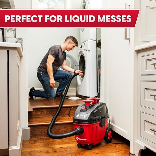 Vacmaster 4-Gallon 5 Peak HP Household Wet/Dry Vacuum - VF408B 1101