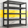 REIBII Garage Shelving 3200LBS, 5-Tier Storage Shelves, Adjustable Industrial Metal Shelving Unit for Garage, Basement, Pantry, Warehouse,Commercial, 36" W x 16" D x 72" H
