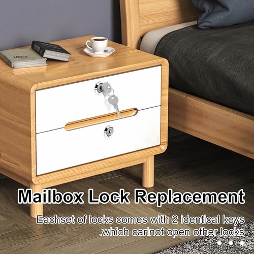 1 Pack Toolbox Locks with Keys, Replacement for Husky Tool Chests, Cabinets, Drawers & Industrial Storage Units Tool Chests ﻿ (1 Pack Toolbox Locks with Keys)