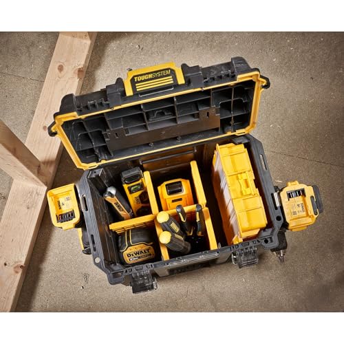 DEWALT TOUGHSYSTEM 2.0 Compact and Durable Deep Toolbox with Removable Dividers (DWST08035)