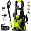 Electric Pressure Washer 5000 PSI 2.5 GPM, Bothlin Portable Power Washer with 4 Quick-Connect Nozzles, Soap Tank & Foam Cannon, High Power Water Pressure Washer for Car, Driveway, Patio, Home Cleaning