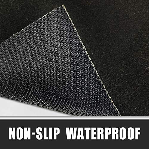LINLA Premium Absorbent Oil Mat Contains Liquid Garage Floor Mat 8.5'x 6.6', Reusable, Washable, Protects Floor, Driveway Surface, Shop,Parking