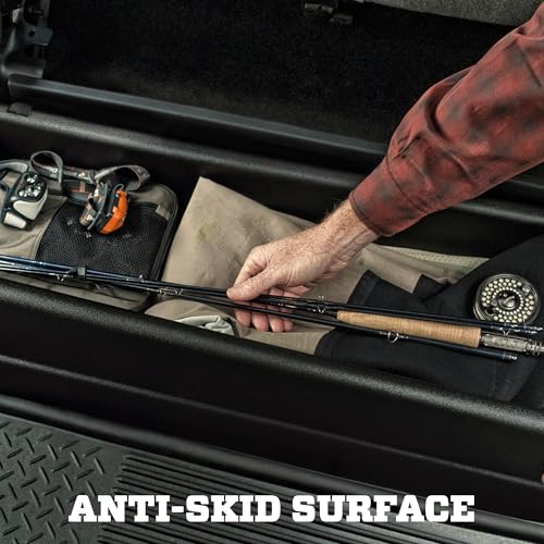 Husky Liners Gearbox Storage Systems | Fits 2019-2026 Dodge Ram 1500 Crew Cab Without Factory Storage Box | Under Seat, 1-pc Black - 09421