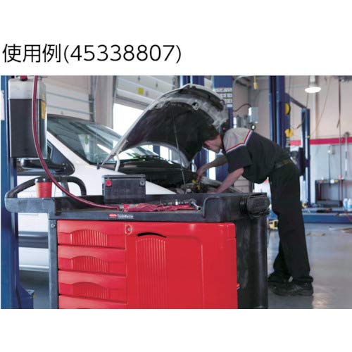 Rubbermaid Commercial Products TradeMaster Tool Storage Utility Cart 4 Drawers 500 lb. Capacity Black for Warehouse/Garage/Cleaning/Maintenance