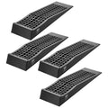 VEVOR Car Ramps, 4 PCS 20000 lbs GVW Capacity, 2.56 in Lift Height, Portable Low Profile Car Service Ramps for Home Garage Maintenance & Oil Changes, Heavy Duty for Low Chassis Vehicle & Support Jack