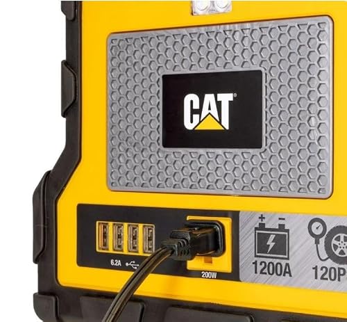 CAT CJ1000DXT 1200 Peak Amp Jump Starter and Powerstation w/200 watt Inverter