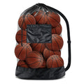 BROTOU Ball Storage Net Bags, Sports Equipment Organizer for Garage/Outdoor/Pool/Gym/Beach,Drawstring Mesh Bag for Basketball/Football/Soccer/Volleyball/Baseball/Tennis/Swimming Gear/Toys