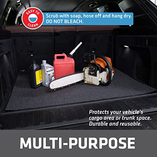 Drymate Premium Maintenance Mat Oil Spill Garage Floor Mat (60" x 72"), Absorbent, Waterproof, Contains Liquids, Protects Garage Surface or Driveway, Reusable, Washable, Durable (USA Made)