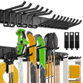 klasit Garage Wall Organizer,15Pack Carries 675 lbs,Garden Tool Organizer 48in With Large Storage Space,Easy Assembly, Sturdy Design,for Efficient Tool Storage Garage Organization