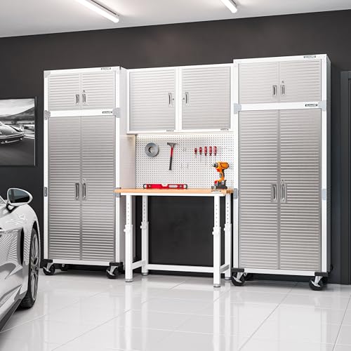 Seville Classics UltraHD® Stacking Top Cabinet, White