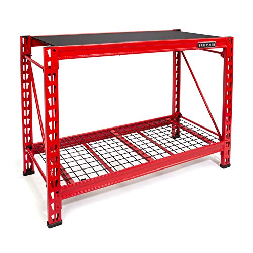 CRAFTSMAN 2-Shelf 3-Foot Tall Stackable Tool Chest Depth Storage Rack (3-Feet, 1 Set)